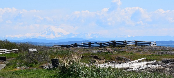 View of Mt Baker from Cattle Point